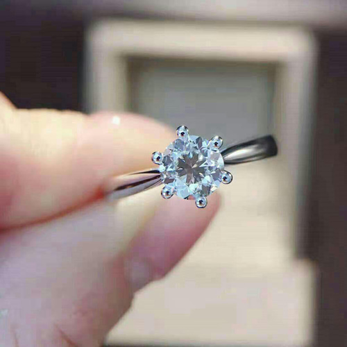 指輪 ダイヤモンド D1.00ct プラチナ 一粒 ダイヤ リン 指輪・リング 