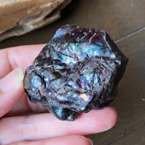 レア❤️レインボーヘマタイト/イリデッセンスヘマタイト 原石 01