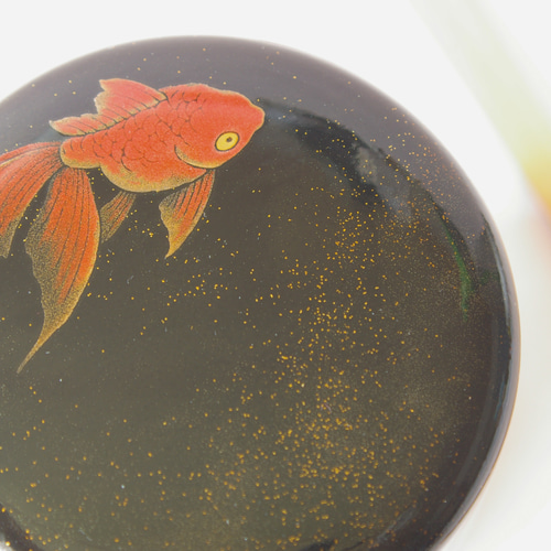 金魚蒔絵 棗 その他アート 馬漆 通販 14320264｜Creema(クリーマ)