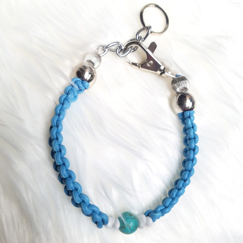 ドッグチャーム ネックレス ビーズアクセサリー ネイティブ