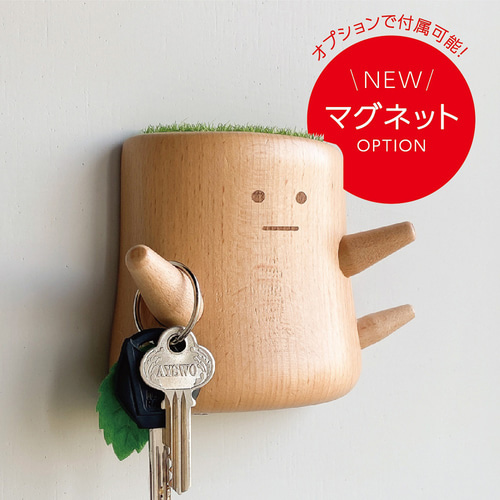 木の妖精 ボーちゃん キーラック キーホルダー 木製 TOSMU ウォール