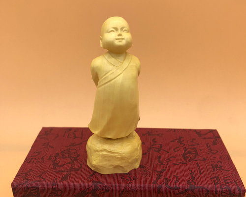 【修縁堂】高品質 小坊主 小和尚 置物 一式 禅の意 木彫り 楽天市場】和尚 置物の通販