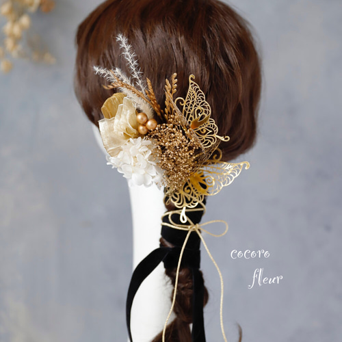 ウェディング♡冬の髪飾り♡ヘッドパーツ ウェディング♡冬の髪飾り♡ヘッドパーツ