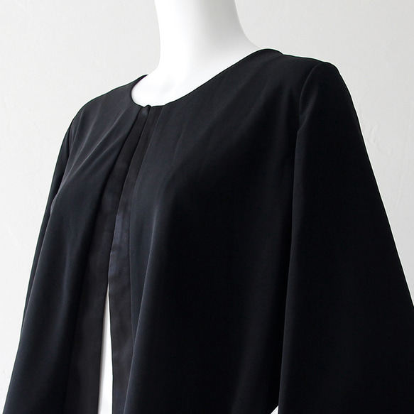 手洗い可能なフォーマルケープ／iw10039 2枚目の画像