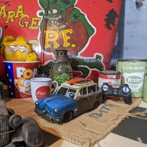 クラッシックカー ウッディワゴン/ SURFスタイル RC ラジコン  