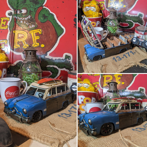 クラッシックカー ウッディワゴン/ SURFスタイル RC ラジコン