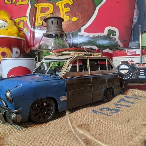 クラッシックカー ウッディワゴン/ SURFスタイル RC ラジコン