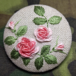 手刺繍ばらのブローチ ブローチ さくらさくら 通販 14321827