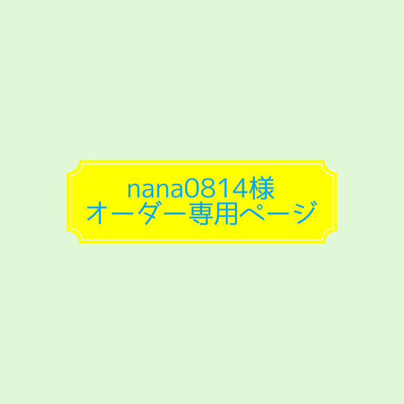 【nana0814さま オーダー専用ページ】ペンライトケース 1枚目の画像