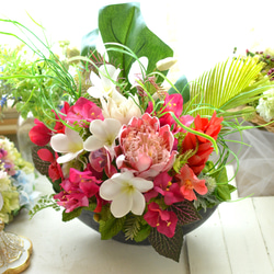 ギフトアレンジメント・新居祝い・引っ越し祝い・お供え花にも贈れるフラワーアレンジメント 9枚目の画像