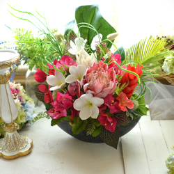 ギフトアレンジメント・新居祝い・引っ越し祝い・お供え花にも贈れるフラワーアレンジメント 10枚目の画像