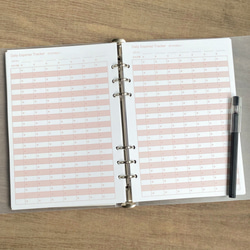 A5サイズ トレーシングペーパー 無地 システム手帳リフィル 手帳 ひと