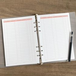 バイブルサイズ ウィッシュリスト① チェックリスト システム手帳