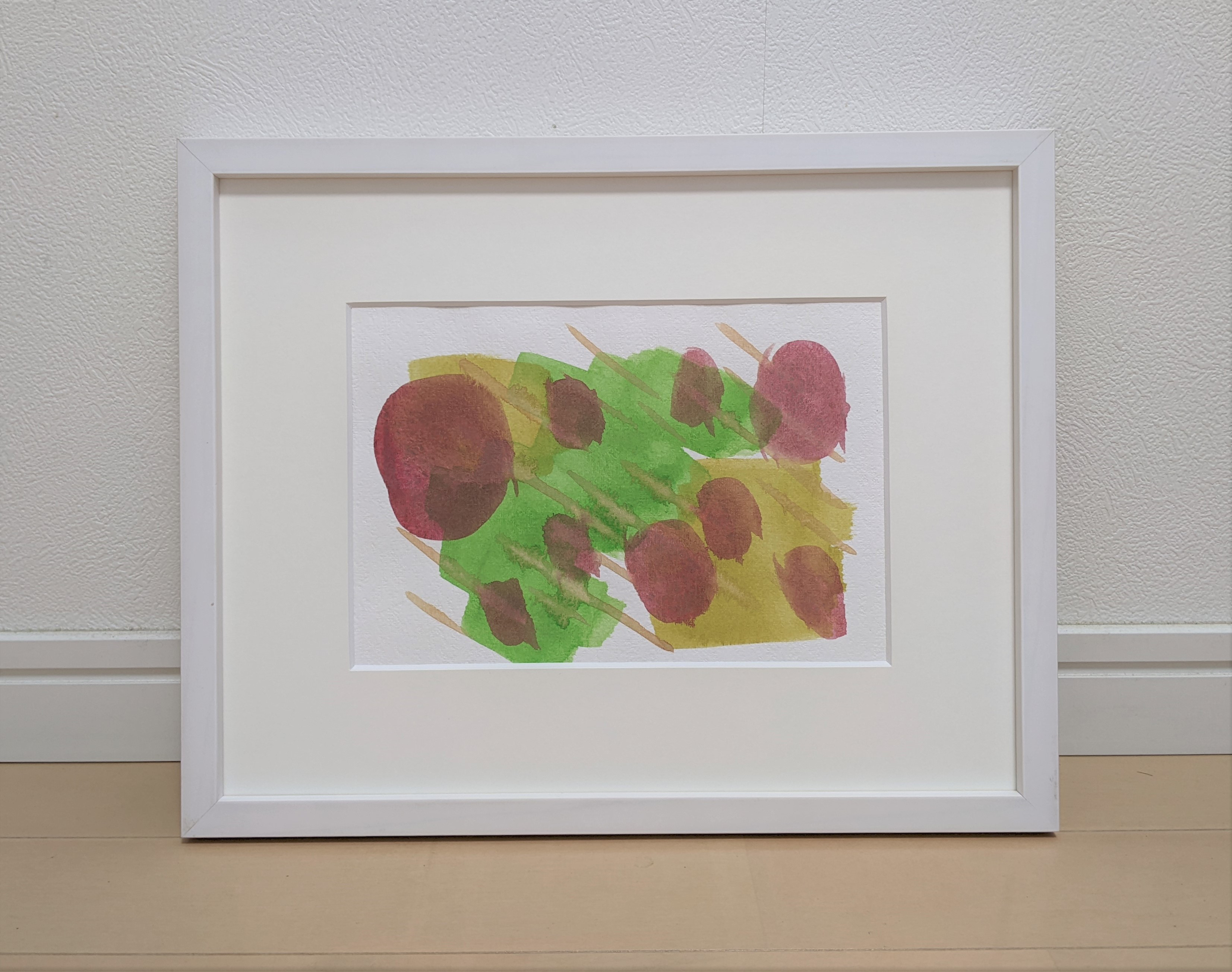 絵画☆原画（1点限り）「天使のささやき（情熱の息吹