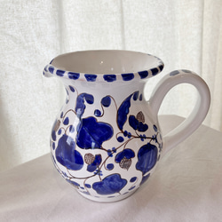 イタリア「セラミックパオリ」の水差し （底にＩＴＡＬＹ　６２９／３5のサイン） Italy Numbered Vase - Etsy