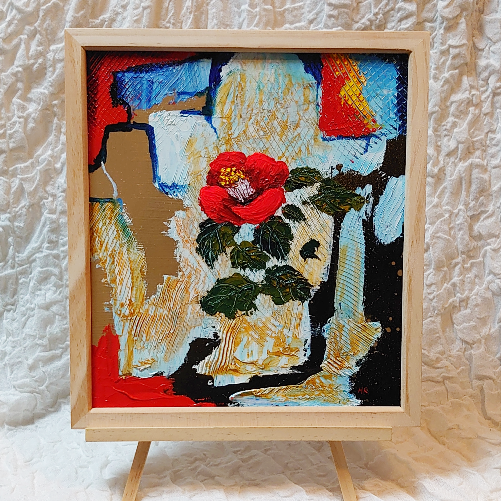 絵画☆原画（1点限り）「天使のささやき（情熱の息吹