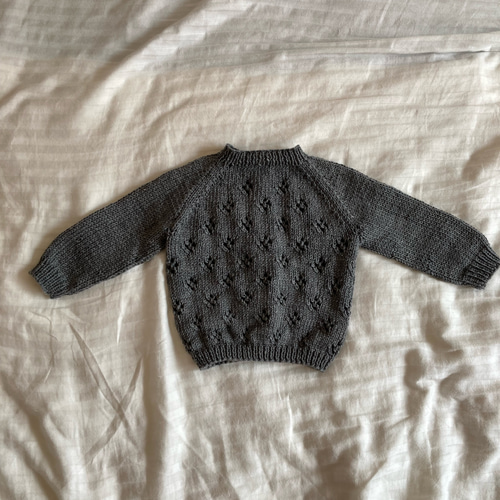 受注制作】手編み ベビーカーディガン ベビー服 mochi 通販