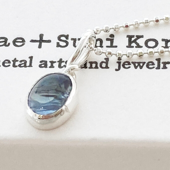 ◇天然タンザナイト◇シルバーペンダント◇Tanzanite silver Pendant 11枚目の画像