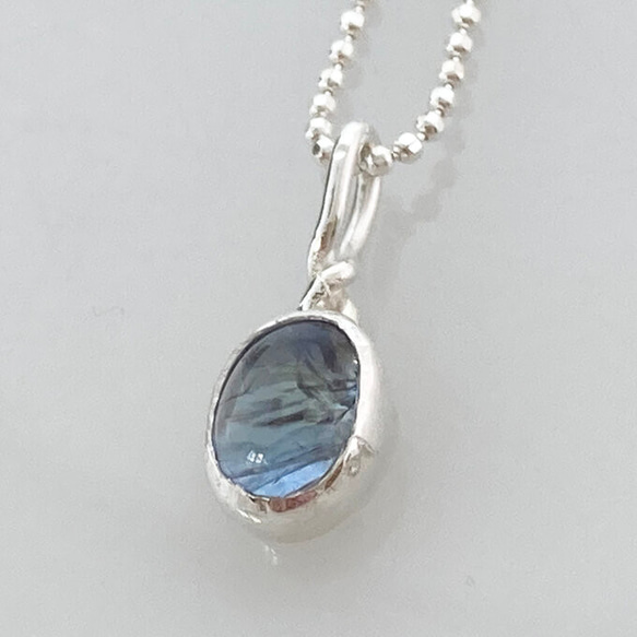 ◇天然タンザナイト◇シルバーペンダント◇Tanzanite silver Pendant 9枚目の画像