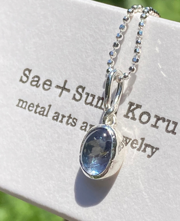 ◇天然タンザナイト◇シルバーペンダント◇Tanzanite silver Pendant 7枚目の画像