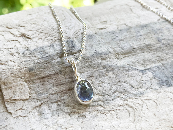 ◇天然タンザナイト◇シルバーペンダント◇Tanzanite silver Pendant 8枚目の画像