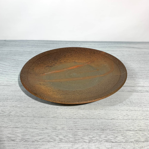 備前焼 丸皿(中)【山本年信】 中皿 備前焼ギャラリーFujimi 通販  