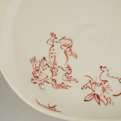 ◇商品番号 12765 赤絵鳥獣戯画 銘々皿 小皿 松韻堂 通販 14324073