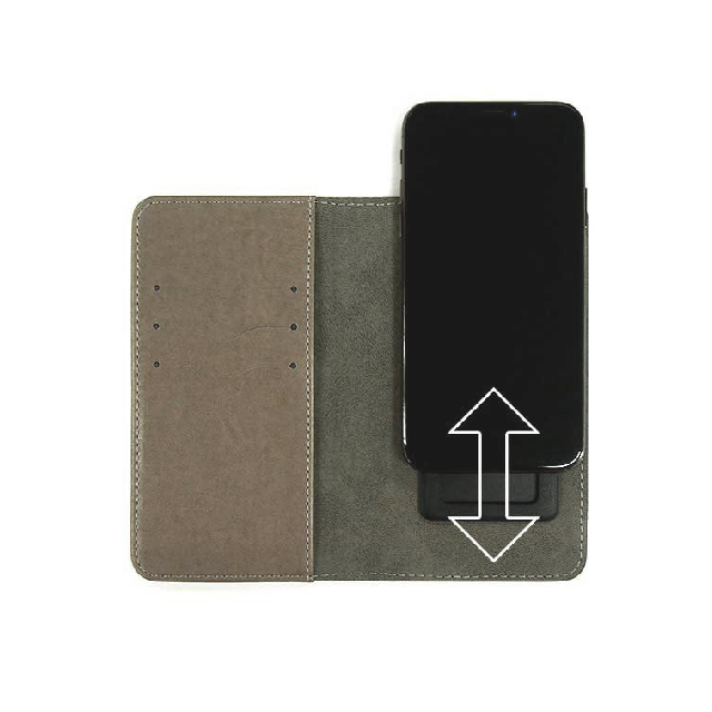 Android対応｜金秋 - 和風 帯無 手帳型スマホケース / スライド式