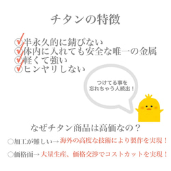 つけっぱなし 三日月 セカンドピアス 純チタン 太軸 片耳 【2-20】 金属アレルギー 金 銀 月 BlueHill 12枚目の画像