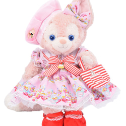 ハンドメイド♡シェリーメイ黒猫コスチューム ダッフィー&シェリーメイ 服 着せ替え コスチューム 黒猫ちゃん