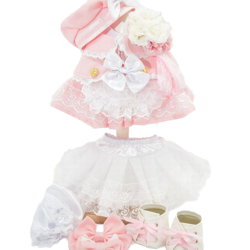 リーナ・ベル 服 コスチューム ケープ付桜色ドレス 本体無 Sサイズ用