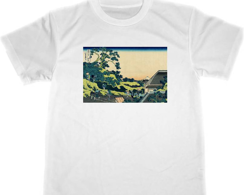 東都駿臺 東都駿台 ドライTシャツ HOKUSAI 葛飾北斎 富嶽三十六