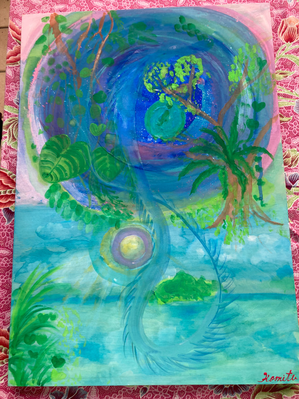 琉球　神様の浜比嘉島と龍神様　レムリアンヒーリング 2枚目の画像