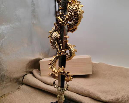 修縁堂】密教法具 宝篋印塔 仏教美術 弘法大師 真鍮製vajra29cm 修縁堂