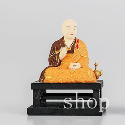 Amazon｜仏像 弘法大師 座像 空海 真言宗木彫仏像 木製 木彫り総