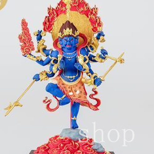 MD351珍しいです貴重品!仏教美術/黄楊木仏像◇ 烏枢沙摩明王 MD351珍しいです貴重品!仏教美術/黄楊木仏像◇ 烏枢沙摩明王