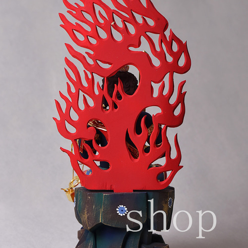 時代物 木彫彩色 不動明王坐像 木製 骨董品 古美術品 置物 東洋彫刻 楽天市場】【直送品】リアル仏像 木造 不動明王坐像 R-102 仏像
