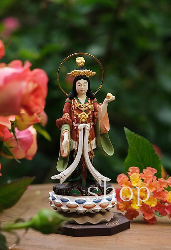 MD337【極上の木彫】貴重品・仏教美術・唐密真言宗仏像・大吉祥 MD337【極上の木彫】貴重品・仏教美術・唐密真言宗仏像・大吉祥