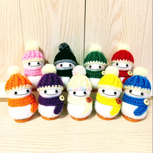 Snow Man*ノリ様オーダー 羊毛フェルト ema 通販｜Creema(クリーマ 