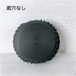 WAVE / 3D printed 植木鉢カバー / 2号 / ブラウン、ブラック 5枚目の画像