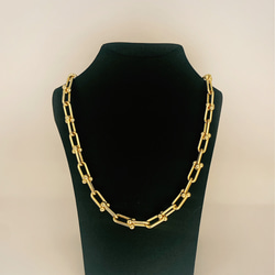 UBC choker necklace（gold） 6枚目の画像