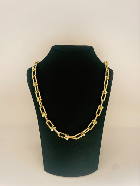 UBC choker necklace（gold） 6枚目の画像