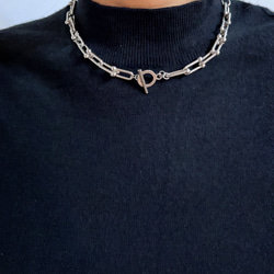 UBC choker necklace（silver） 5枚目の画像