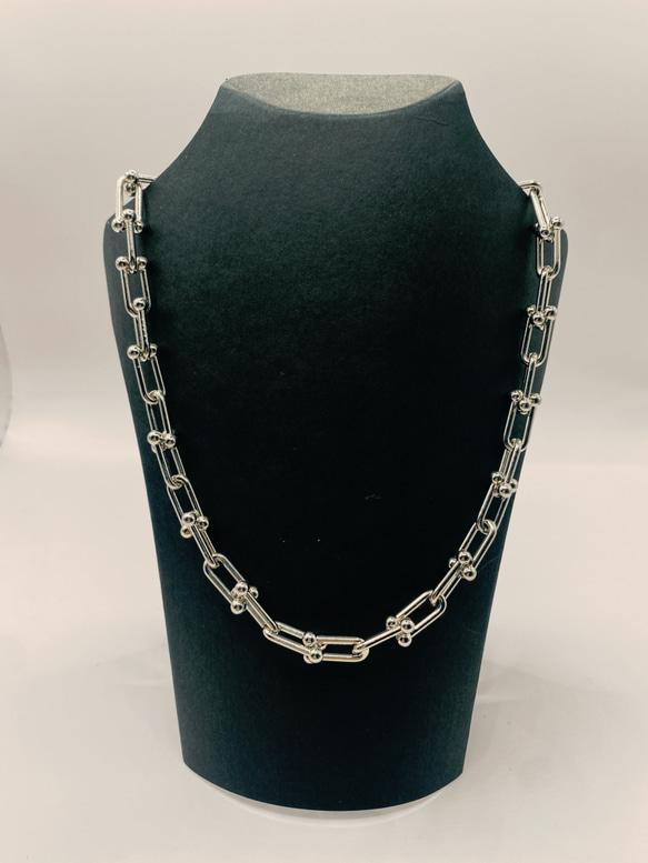 UBC choker necklace（silver） 7枚目の画像