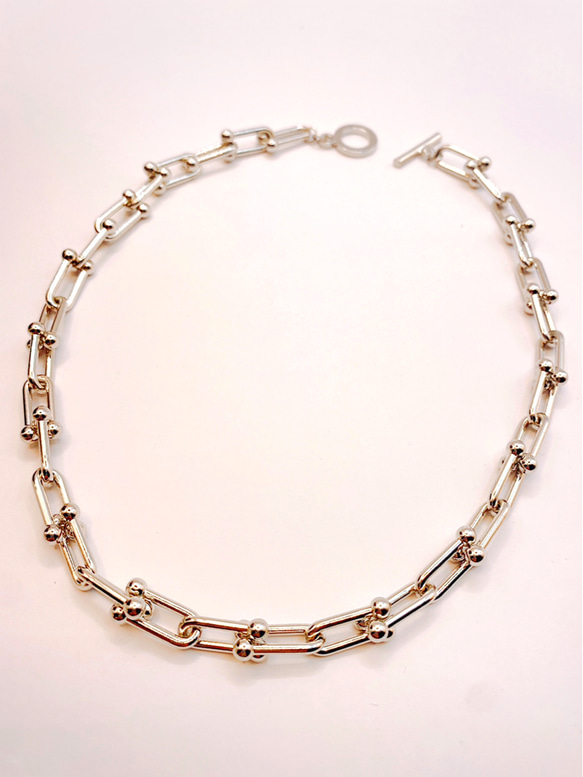 UBC choker necklace（silver） 1枚目の画像