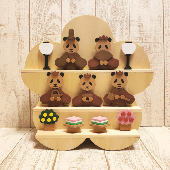 ①御雛様三段飾り(別出品との3セット商品)