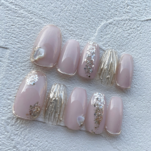 55.【オーダー受付中】ネイルチップ/ニュアンスネイル ネイルチップ