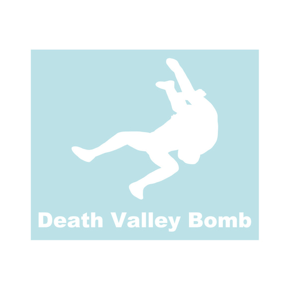 摔跤技術貼紙死亡谷炸彈 第2張的照片