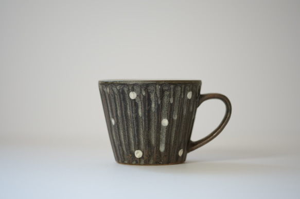 福岡県小石原焼　翁明窯元　マグカップ（MA0573） 2枚目の画像