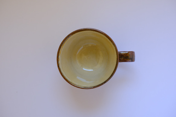 福岡県小石原焼　翁明窯元　マグカップ（MA0576） 5枚目の画像